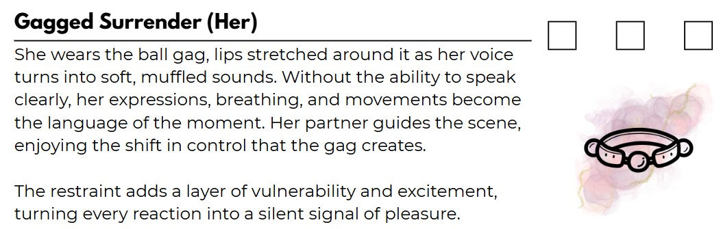 Gagged_kink_activity