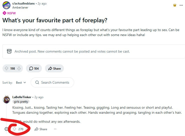 Lesbian_Foreplay_Reddit_comment